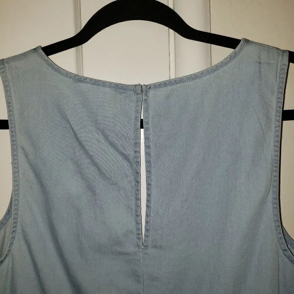 BCBGeneration Sleeveless Ruffle Pullover Top - Picture 11 of 11